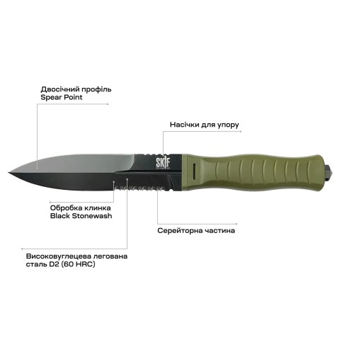 Ніж Skif Knives Neptune BSW Olive