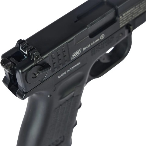 Пістолет пневматичний ASG ISSC M22. CO2. кал. 4.5 мм Blowback