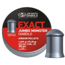 Пульки JSB Diabolo Exact Jumbo Monster 1.645 г, кал.220(5.52 мм), 200 шт.