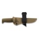 Нож Peltonen M07 (N690), без покрытия, coyote, coyote композитный чехол