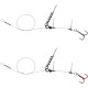Оснастка Savage Gear Linethru Corkscrew Rig #1 40cm 22kg (2 шт/уп.)