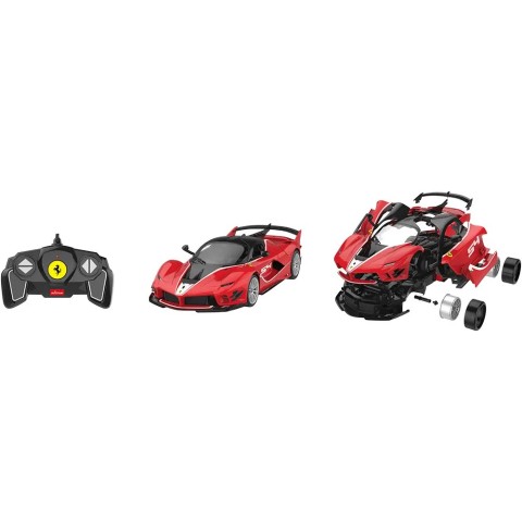 Машинка Rastar Ferrari FXX K конструктор 1:18 ц:красный