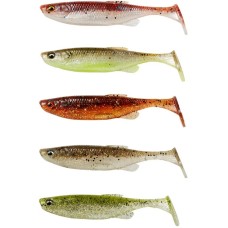 Силикон Savage Gear Fat Minnow T-Tail 105mm 11.0g Clearwater Mix (5 шт/уп)