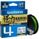 Шнур Shimano Kairiki 4 PE 300m (Mantis Green) 0.19mm 11.6kg