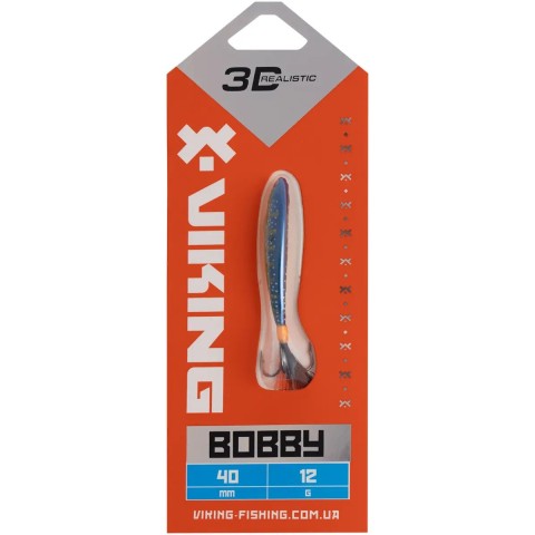 Бокоплав Viking Fishing Bobby 40mm 12.0g #21 Kingfisher Green