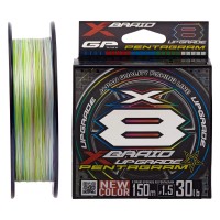 Шнур YGK X-Braid Upgrade X8 Pentagram 150m #0.5/0.117mm 12lb/5.5kg