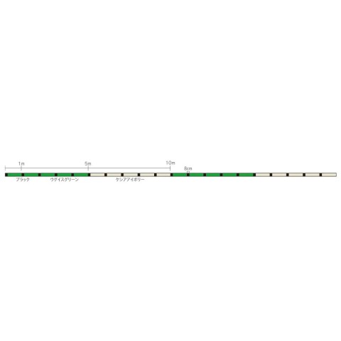 Шнур YGK X-Braid Bornrush WX8 200m (multicolor) PE #0.6 15lb/6.8kg