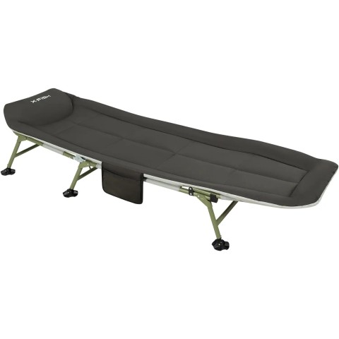 Розкладачка X-Fish Camp Bed+ 190х64х30cm Grey