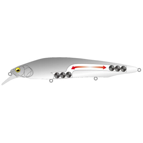 Воблер Megabass Kanata Ayu F 160mm 30.0g Wakin Golden Ayu Ii