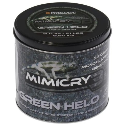 Леска Prologic Mimicry Green Helo 1000m 0.35mm 21lb/9.8kg