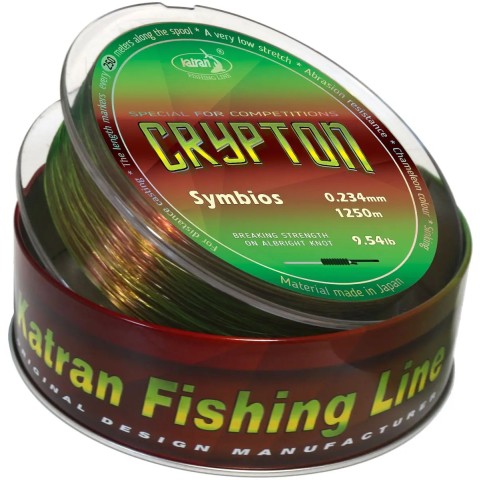Волосінь Katran Crypton Symbios 1250m (camo-neon) 0.234mm 9.05lb/3.43kg