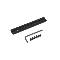 Планка Picatinny Black Matte - Security Mossberg