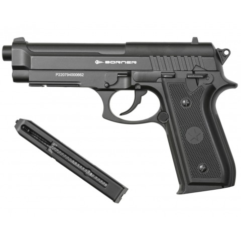 Borner 92M (Beretta 92) метал Black