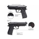 Borner 92 (Beretta 92) пластик Black