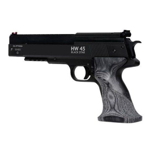 Пневматичний пістолет HW 45 Black Star кал. 4,5
