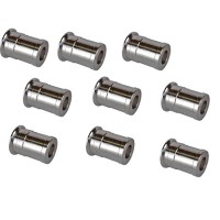 MEC ORIGINAL powder bushings #34,35,36,37,38,38a,39,39a,40 9pcs for Nobel - Набор ОРИГИНАЛЬНИХ мерок для станков МЕК под порох Нобель