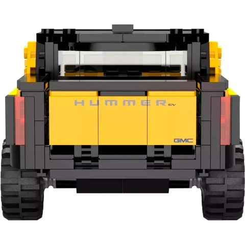 Машинка-конструктор Rastar Bricks Hummer EV 1:30 Желтый