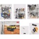 Машинка-конструктор Rastar Bricks Hummer EV 1:30 Желтый