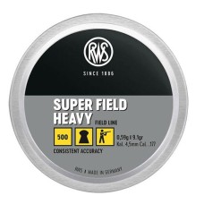 Пульки RWS SuperFieldHeavy 0,59 гр.500 шт кал.4,5 мм
