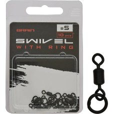 Вертлюжок Brain Swivel With Ring #5 (10 шт/уп) SGCA-8013-5