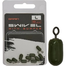 Вертлюжок Brain Swivel With Bumper L (10 шт/уп) SGXA-9292L