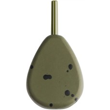 Грузило Brain In-Line Flat Lead 100g 2шт/уп Green