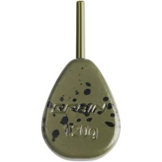 Грузило Brain In-Line Flat Lead 120g 2шт/уп Green