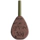 Грузило Brain In-Line Flat Lead 30g 2шт/уп Brown