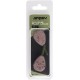 Грузило Brain In-Line Flat Lead 42g 2шт/уп Brown