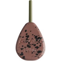 Грузило Brain In-Line Flat Lead 120g 2шт/уп brown