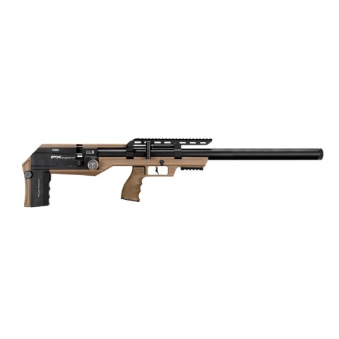Пневматична редукторна гвинтівка FX Airgun Leopard Composite FDE Sniper Tube .177 кал