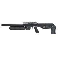 Пневматична редукторна гвинтівка FX Airgun Leopard Black Sniper Bottle .177 кал