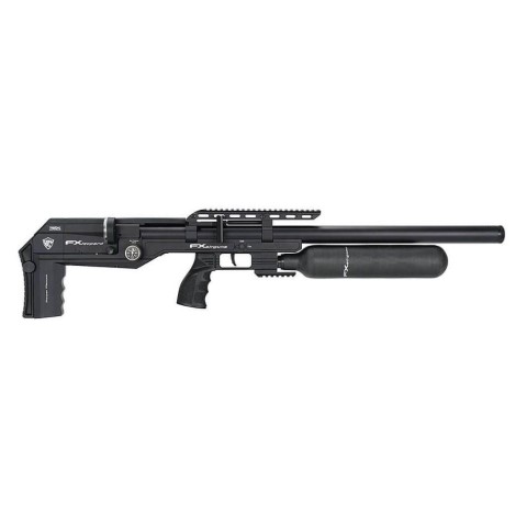 Пневматична редукторна гвинтівка FX Airgun Leopard Black Sniper Bottle .177 кал