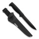 Нож Peltonen M95, покрытие cerakote black, черный, черный композитный чехол