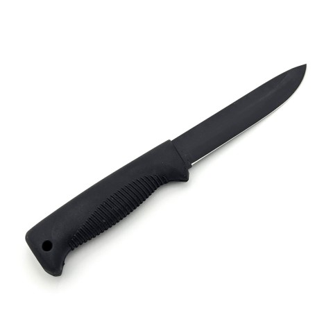 Нож Peltonen M95, покрытие cerakote black, черный, черный композитный чехол