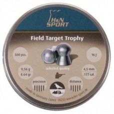 Пули пневматические Haendler&Natermann Diabolo Fienld&Target Trophy 0.56 г, кал.177(4.5 мм), 500 шт.
