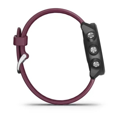 Смарт-годинник Garmin Forerunner 245 з вишневим ремінцем