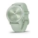 Смарт-годинник Garmin vivomove Sport кольору ментолу із силіконовим ремінцем і сріблястими вставками