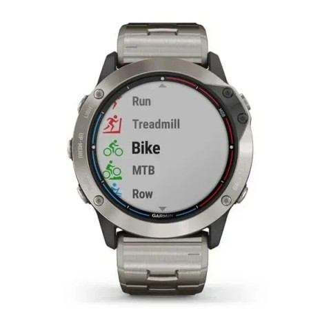 Смарт-годинник Garmin quatix 6x Solar Titanium