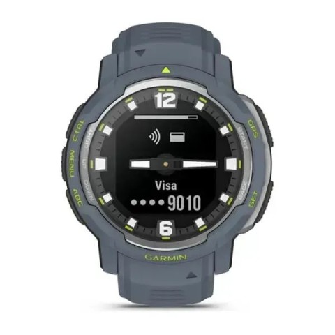 Смарт-годинник Garmin Instinct Crossover блакитний граніт