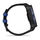 Смарт-годинник Garmin Instinct 3 (50 мм) AMOLED чорний/синя блискавка