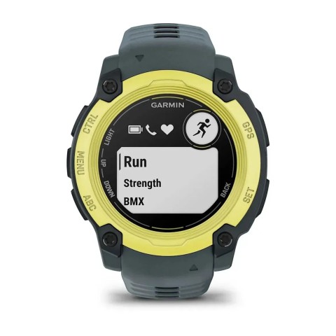 Смарт-годинник Garmin Instinct E (40 мм) лайм/сутінковий