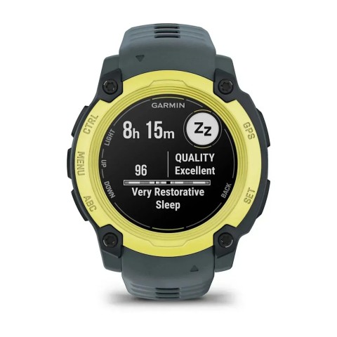 Смарт-годинник Garmin Instinct E (40 мм) лайм/сутінковий