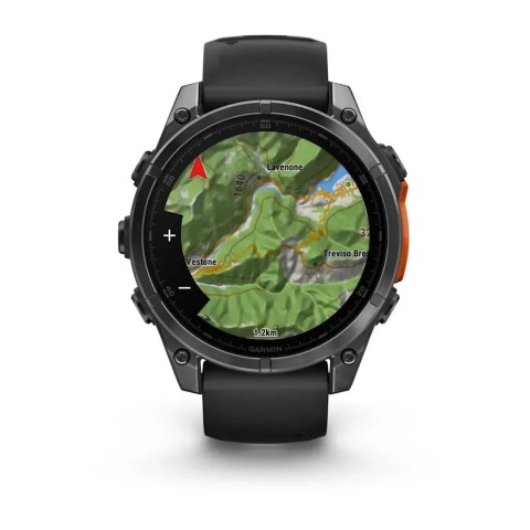 Garmin Fenix 8 AMOLED (47 мм) сланцево-сірий/чорний