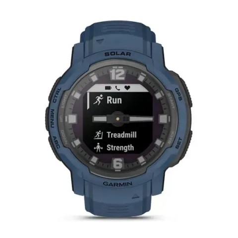 Смарт-годинник Garmin Instinct Crossover Solar синій