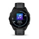 Смарт-годинник Garmin Forerunner 165 Music чорний/грифельно-сірий