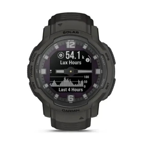 Смарт-годинник Garmin Instinct Crossover Solar графітовий
