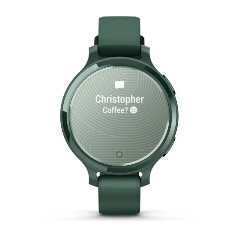 Смарт-годинник Garmin Lily 2 Active яшмово-зелений із силіконовим ремінцем яшмово-зеленого кольору