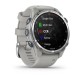 Смарт-часы Garmin Descent Mk3 (43 мм) из нержавеющей стали с силиконовым туманно-серым ремешком