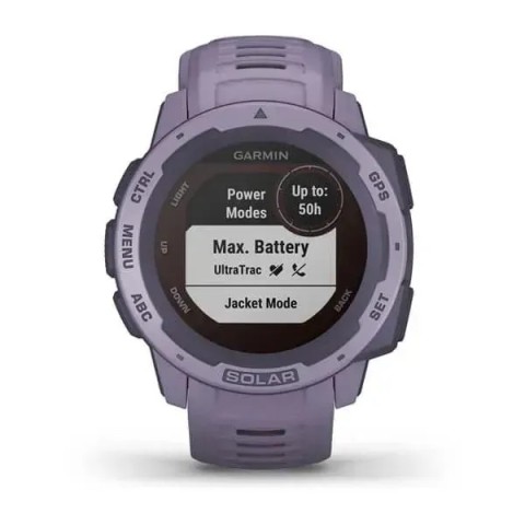 Смарт-годинник Garmin Instinct Solar Orchid